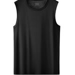 Men's Vests Undershirts with Ultimate Soft Short Sleeve Vests