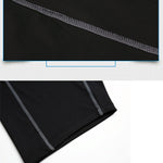3 Pack Men's Side Pockets & High-Elasticity Compression Activewear Tights
