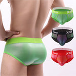 3 Pack Men's Sexy Trendy Comfortable Breathable Briefs