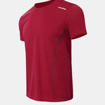 Men's Quick-Dry Active Relaxed Fit Workout Ready Skin-Friendly T-Shirt