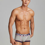 3 Pack Men's Low-Rise Premium Cotton Seamless Comfort Stretch Fit Trunks