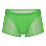 Sexy Panelled Mesh Trunks For Men