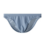 3 Pack Men's Sexy Solid Color Breathable Comfy Waistband Soft Briefs