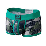 2 Pack Men's Camouflage Print Mesh Supportive Fit Touch-Free Soft-Touch Trunks