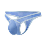 4 Pack Men's Low-Rise Breathable Mesh Lightweight Sexy Thongs