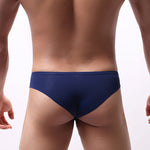 Men's Seamless Low-Rise Support Underwear with U-Shape Pouch