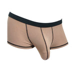 3 Pack Men's Ultra-Thin Cooling Large Supportive Pouch Breathable Low-Rise Trunks