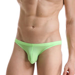 Men's Low Waist Ice Silk Transparent Seamless Bikini