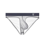 Men's Ultra-Soft Seamless Nylon Briefs Breathable Cooling Fit