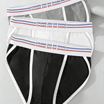 3 Pack Men's Breathable Cotton Stay-Put Fit Daily Stretch Bikini