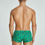 2 Pack Men's Breathable Cotton Printed Low-Rise Seamless Comfort Trunks