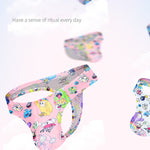 2 Pack Men's Low-Rise Sexy Print Thong