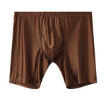 2 Pack Men's Second-Skin Feel Smooth Touch Anti-Chafing Boxer Briefs