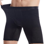 Men's Quick Dry Mesh Long Leg Boxer Briefs