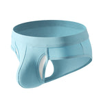 3 Pack Men's Ribbed Sexy & Supportive Separate U-Pouch Briefs