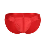 2 Pack Men's Enhancing Pouch Contour-Fit Low-Rise Breathable Briefs