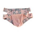 3 Pack Men's Premium Cotton Sporty Sexy Low-Rise & Breathable Bikini