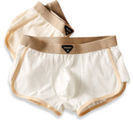 4 Pack Men's Ultra-Soft Premium Cotton Seamless Comfort Trunks