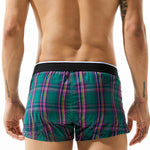 2 Pack Men's Comfy Waistband Day-Long Comfort Anti-Chafing Boxers Shorts