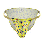 4 Pack Men's Star Print Low-Rise with Sexy U-Pouch Bikini