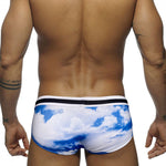 Men's Low-Rise Casual Holiday Swim Briefs