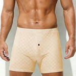 2 Pack Men's Workout Ready Built to Prevent Chafing Ice Silk Boxer Briefs