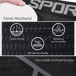Men's Moisture-Wicking Breathable Cycling Durable Stretch Activewear Tights