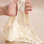 4 Pack Men's Organic Cotton Stretch Fit Workout Ready Briefs