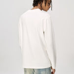 Men's Long-Sleeve Round Neck T-Shirt, Loose and Skin-Friendly Base Layer