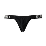 3 Pack Men's Comfy Wide Waistband Breathable Durable Stretch Thongs