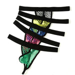 3 Pack Men's Mesh Breathable Supportive Pouch Lightweight Thongs