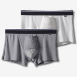 Solid Color Divided Pocket Trunks for Men