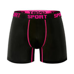 5 Pack Men's Extended Length Seamless Comfort Sporty Cut Odor-Control Boxers Briefs