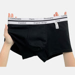 5 Pack Men's Ultra-Soft Antibacterial Cotton Trendy Design Stretchy Trunks
