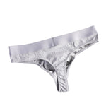 4-Pack Men's Ultra-Soft Cotton Mid-Rise Stay-Put Fit Seamless Thong
