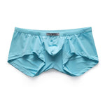 2 Pack Men's Stretch Fit Lightweight & Airy Solid Color Premium Comfy Trunks