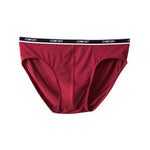 3 Pack Men's Soft and Breathable Solid Color Modal Briefs