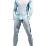 Men's Lightweight Shape-Retaining Fabric Chafe-Free Design Activewear Tops & Tights