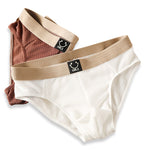4-pack Men's Anti-Chafing Odor-Control Comfy Waistband Briefs