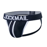 2 Pack Men's Supportive U-Pouch Day-Long Comfort Chafe-Free Design Jockstraps