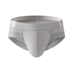 3 Pack Men's Cooling Silktech Briefs - U-Pouch Design & Checkered Antibacterial Lining