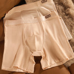 3 Pack Men's Ultra-Soft Simple Solid Color Breathable Cotton Boxers Briefs