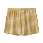 3 Pack Men's Breathable Relaxed Fit & Loose-Fit Plaid Home Shorts