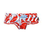 Men's Lightweight Low-Rise Bold Prints Swim Briefs & Trunks