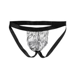 3 Pack Men's Leopard Print Ice Silk Mesh Jockstraps with 3D Pouch Breathable Support