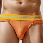 Sexy Spliced Color Briefs For Men