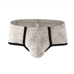 3 Pack Men's Classic & Trendy Style Breathable Mesh Low-Rise Trunks