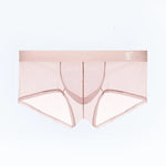 Men’s Sheer Mesh Trunks with U-Shaped Support Pouch