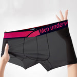 Men's Quick-Dry Semi-Sheer Lightweight Ice Silk Trunks