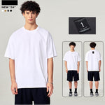 Men's Minimalist Design Classic-Fit Versatile Essential Day-Long Comfort T-Shirt